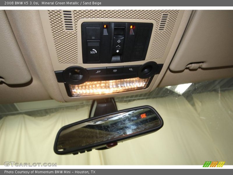 Mineral Green Metallic / Sand Beige 2008 BMW X5 3.0si