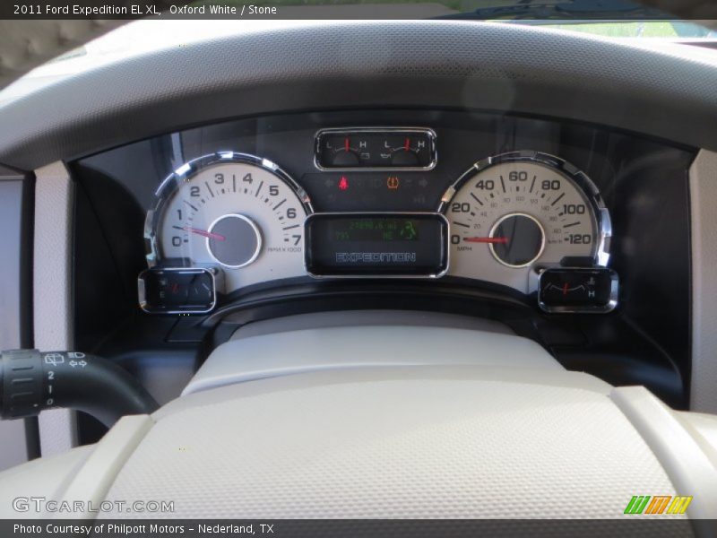 Oxford White / Stone 2011 Ford Expedition EL XL