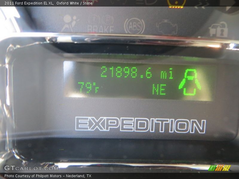 Oxford White / Stone 2011 Ford Expedition EL XL