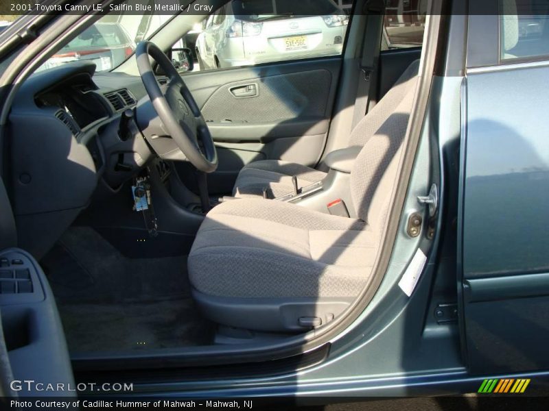 Sailfin Blue Metallic / Gray 2001 Toyota Camry LE