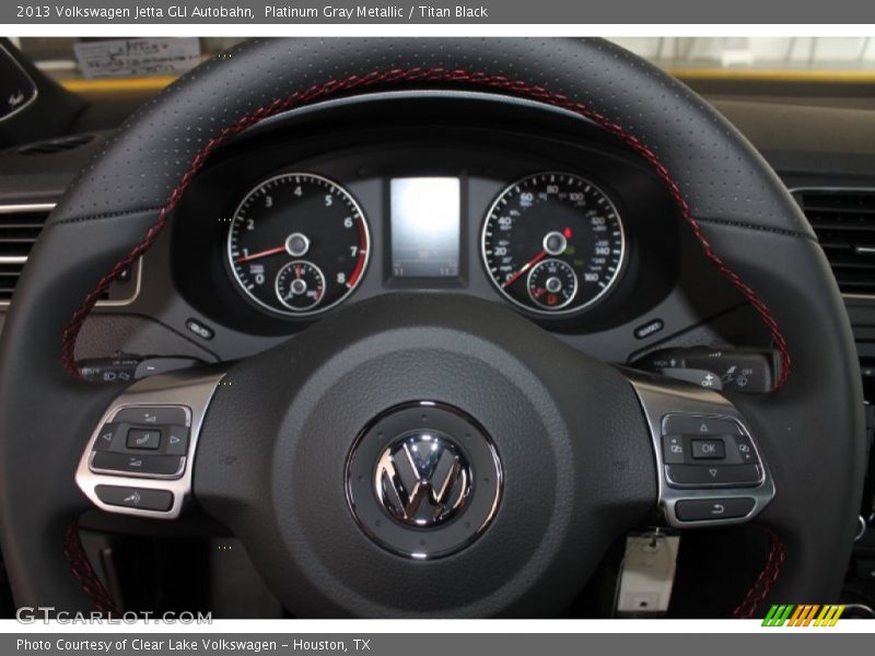  2013 Jetta GLI Autobahn Steering Wheel
