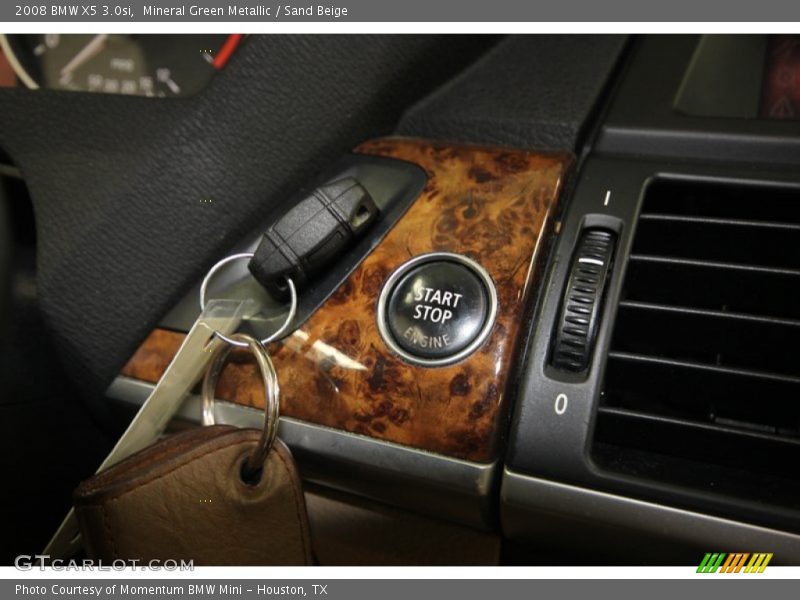 Mineral Green Metallic / Sand Beige 2008 BMW X5 3.0si