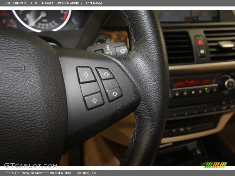 Mineral Green Metallic / Sand Beige 2008 BMW X5 3.0si