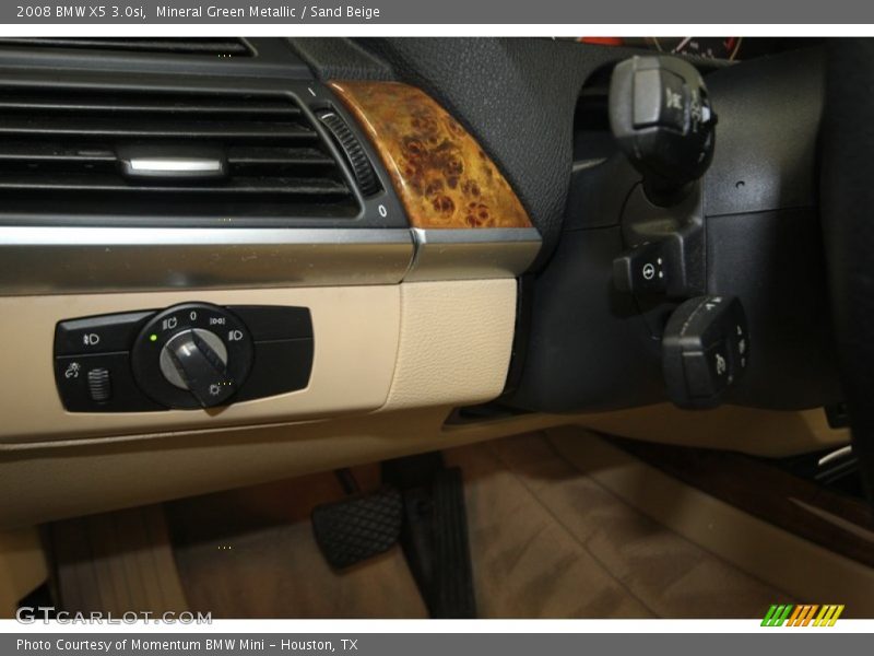 Mineral Green Metallic / Sand Beige 2008 BMW X5 3.0si