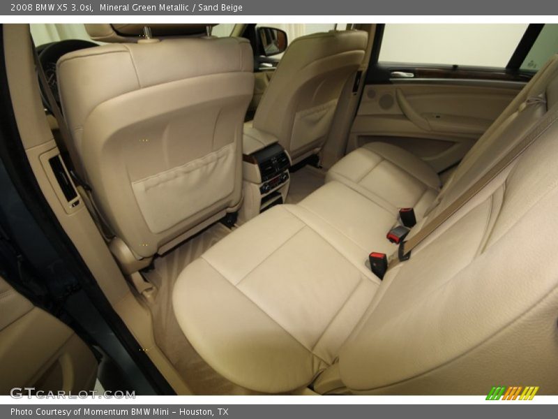 Mineral Green Metallic / Sand Beige 2008 BMW X5 3.0si