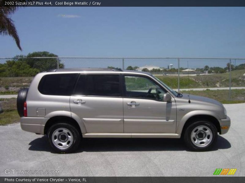 Cool Beige Metallic / Gray 2002 Suzuki XL7 Plus 4x4