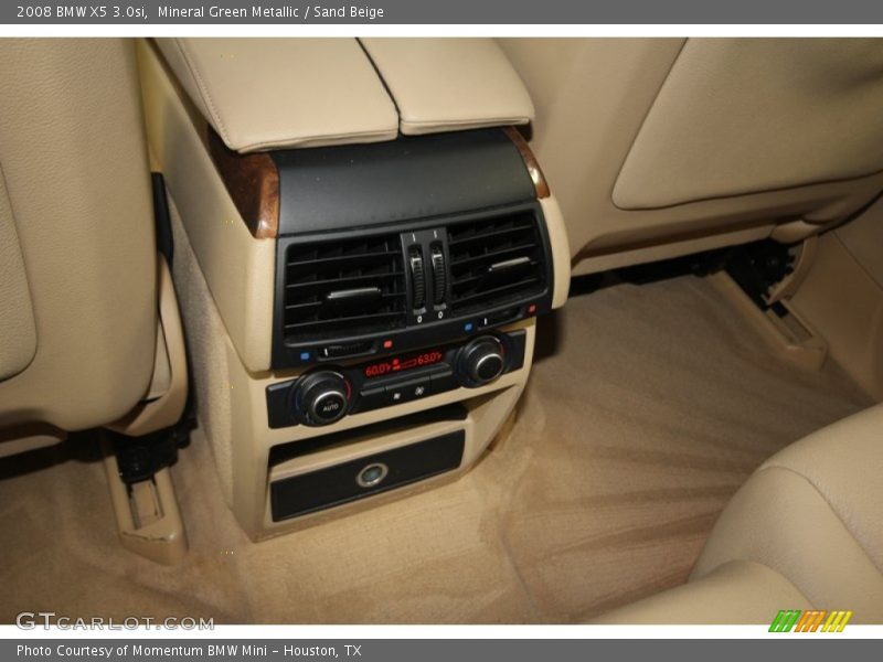Mineral Green Metallic / Sand Beige 2008 BMW X5 3.0si