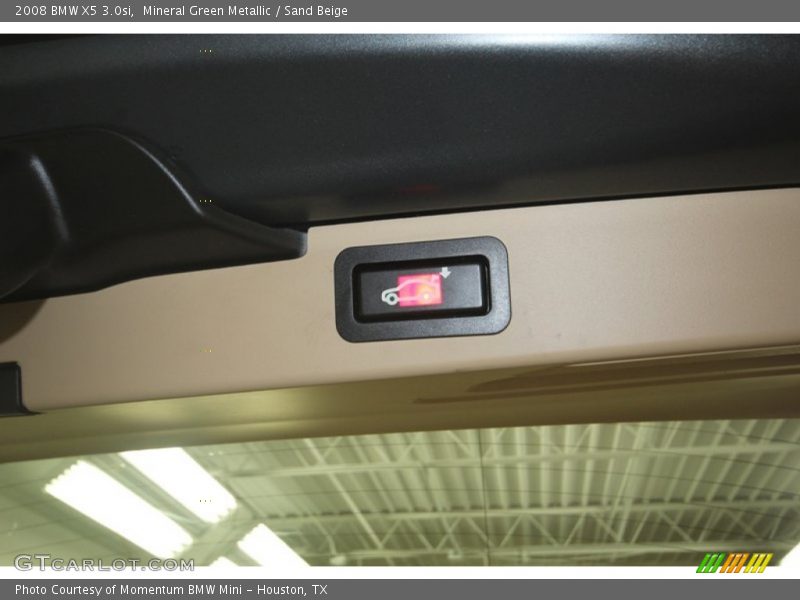 Mineral Green Metallic / Sand Beige 2008 BMW X5 3.0si