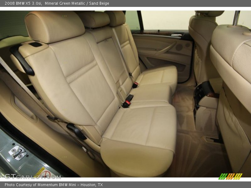Mineral Green Metallic / Sand Beige 2008 BMW X5 3.0si