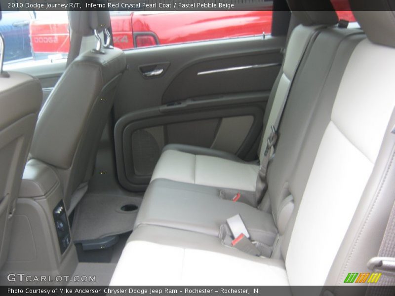 Inferno Red Crystal Pearl Coat / Pastel Pebble Beige 2010 Dodge Journey R/T