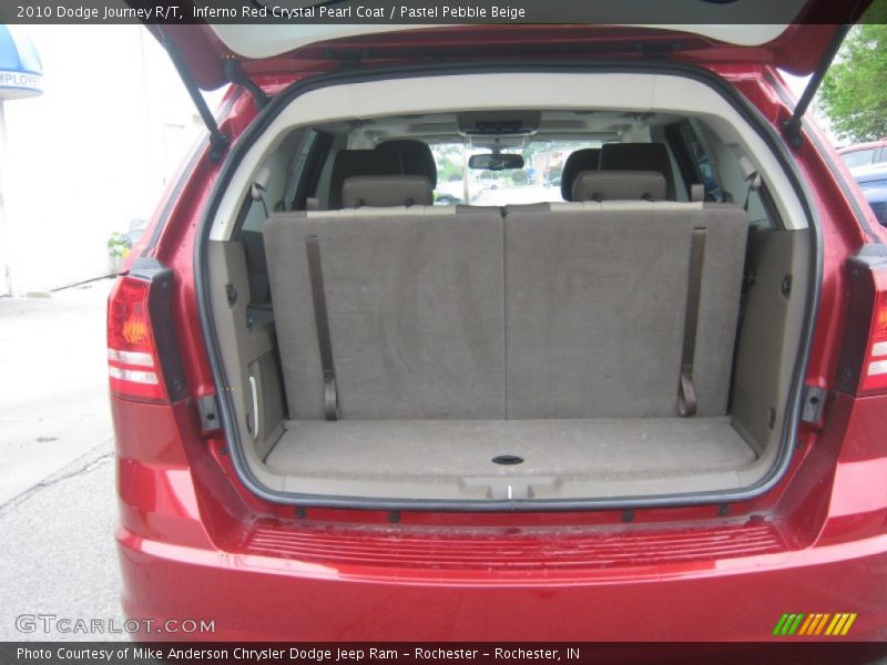 Inferno Red Crystal Pearl Coat / Pastel Pebble Beige 2010 Dodge Journey R/T