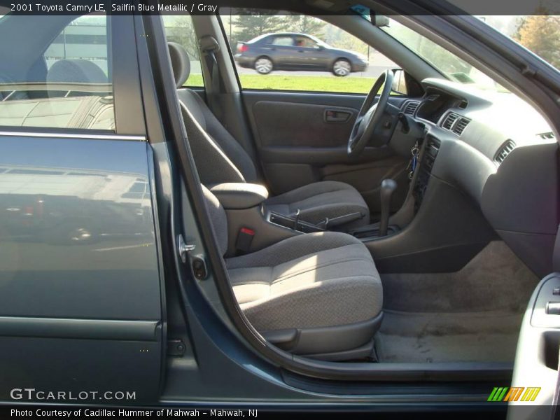 Sailfin Blue Metallic / Gray 2001 Toyota Camry LE