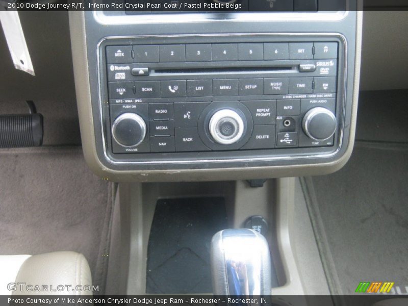 Inferno Red Crystal Pearl Coat / Pastel Pebble Beige 2010 Dodge Journey R/T