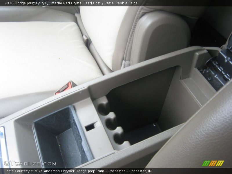 Inferno Red Crystal Pearl Coat / Pastel Pebble Beige 2010 Dodge Journey R/T