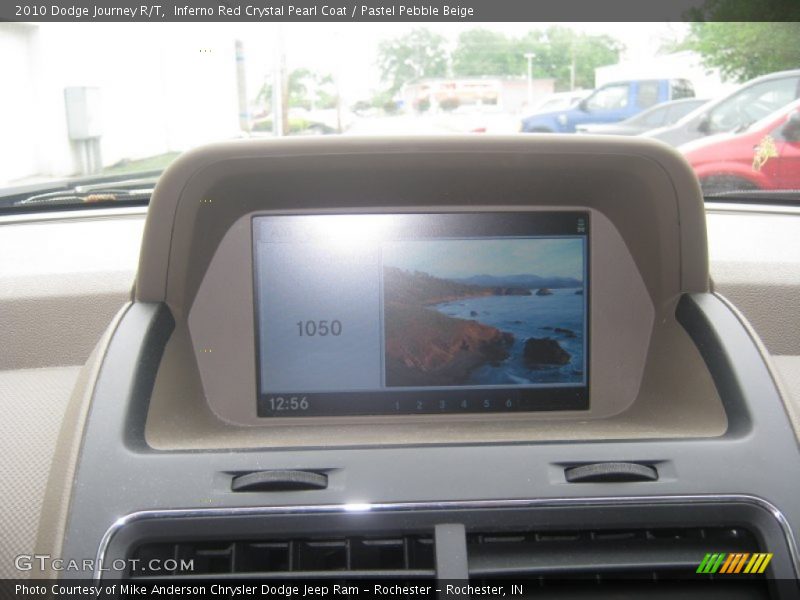 Inferno Red Crystal Pearl Coat / Pastel Pebble Beige 2010 Dodge Journey R/T