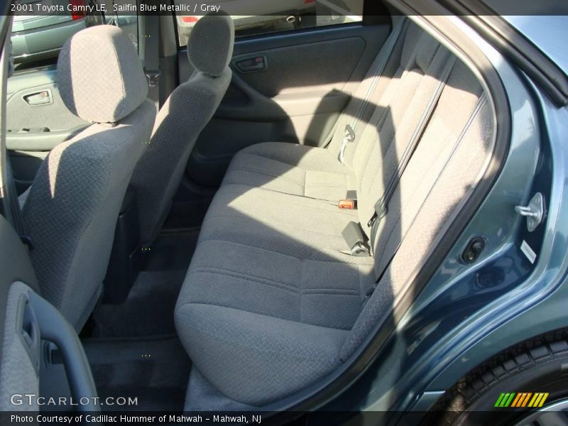 Sailfin Blue Metallic / Gray 2001 Toyota Camry LE