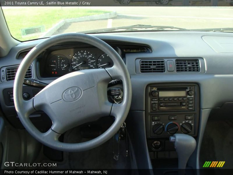 Sailfin Blue Metallic / Gray 2001 Toyota Camry LE