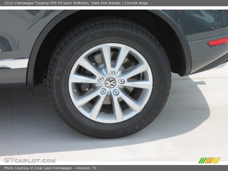 Dark Flint Metallic / Cornsilk Beige 2013 Volkswagen Touareg VR6 FSI Sport 4XMotion