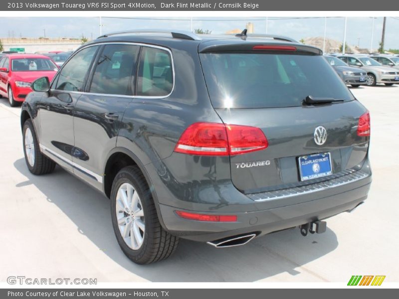 Dark Flint Metallic / Cornsilk Beige 2013 Volkswagen Touareg VR6 FSI Sport 4XMotion