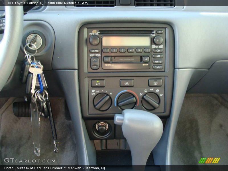 Sailfin Blue Metallic / Gray 2001 Toyota Camry LE