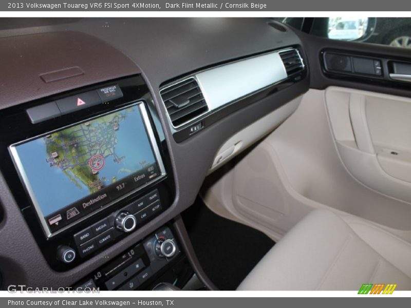 Dark Flint Metallic / Cornsilk Beige 2013 Volkswagen Touareg VR6 FSI Sport 4XMotion