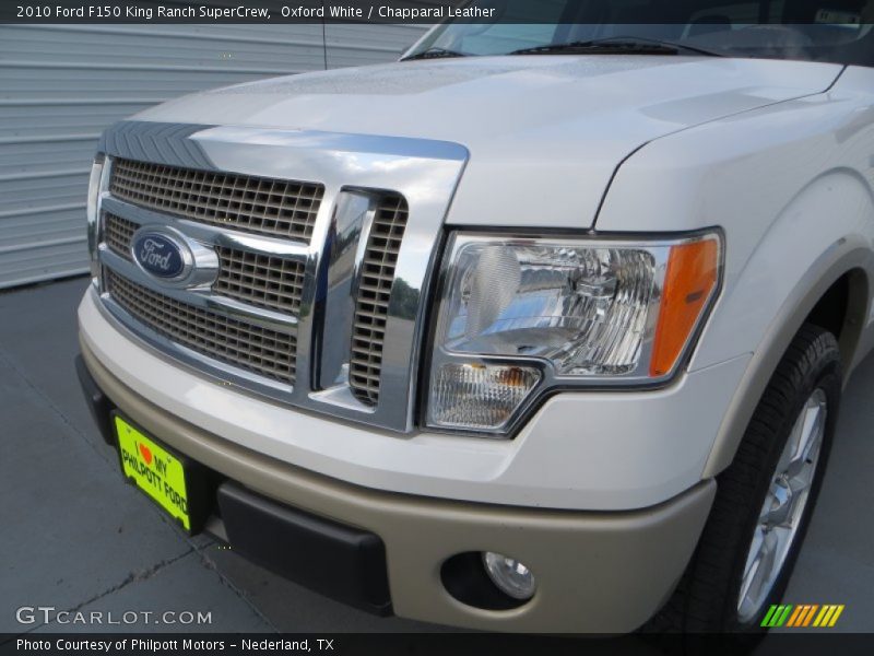 Oxford White / Chapparal Leather 2010 Ford F150 King Ranch SuperCrew