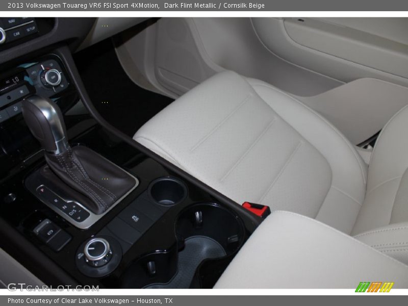 Dark Flint Metallic / Cornsilk Beige 2013 Volkswagen Touareg VR6 FSI Sport 4XMotion