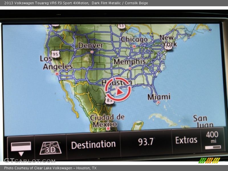 Dark Flint Metallic / Cornsilk Beige 2013 Volkswagen Touareg VR6 FSI Sport 4XMotion