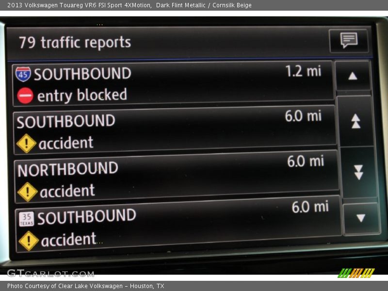 Dark Flint Metallic / Cornsilk Beige 2013 Volkswagen Touareg VR6 FSI Sport 4XMotion