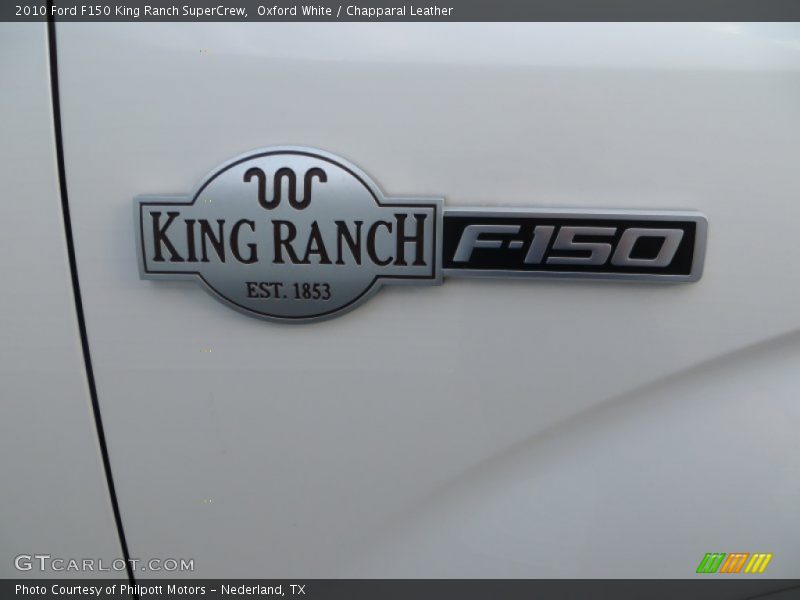  2010 F150 King Ranch SuperCrew Logo