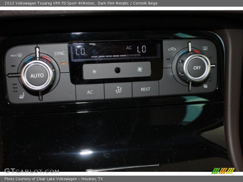 Dark Flint Metallic / Cornsilk Beige 2013 Volkswagen Touareg VR6 FSI Sport 4XMotion