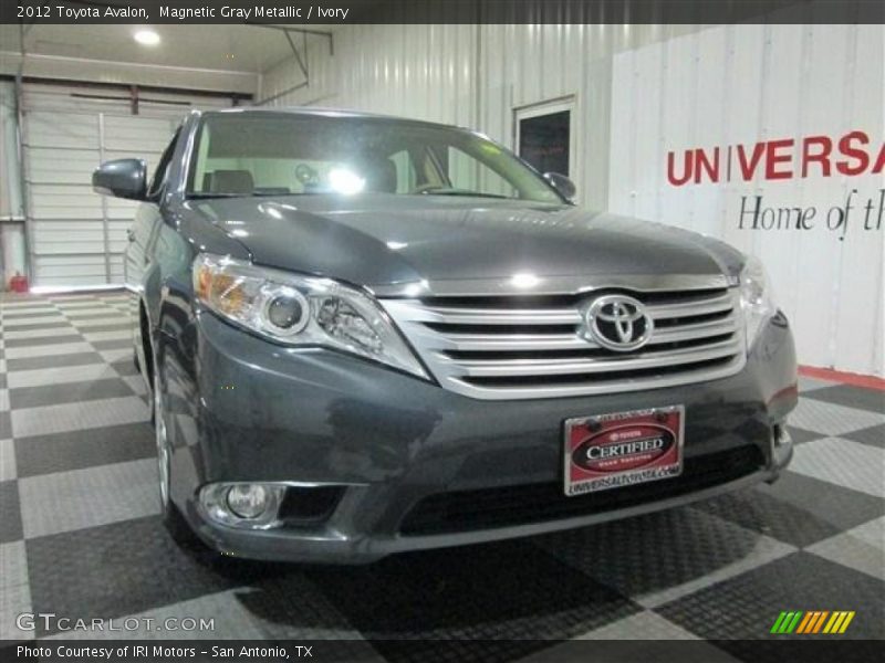 Magnetic Gray Metallic / Ivory 2012 Toyota Avalon