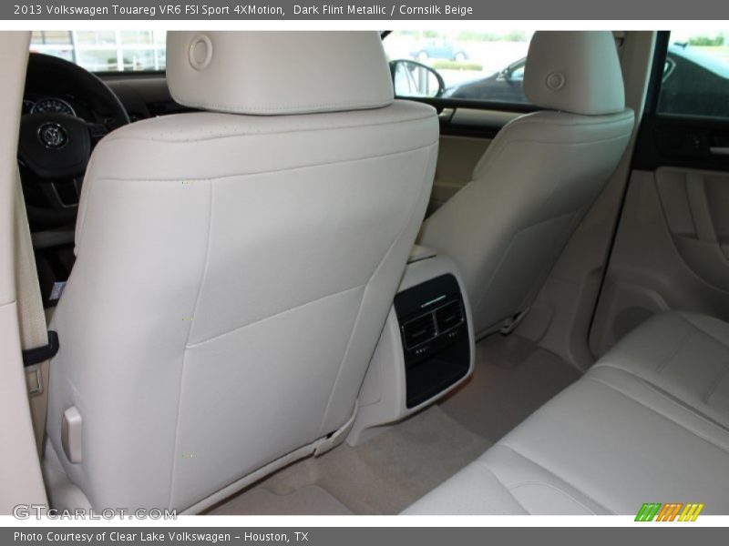 Dark Flint Metallic / Cornsilk Beige 2013 Volkswagen Touareg VR6 FSI Sport 4XMotion