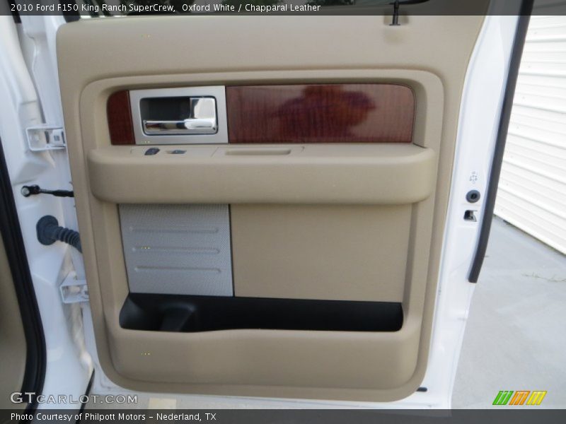 Oxford White / Chapparal Leather 2010 Ford F150 King Ranch SuperCrew