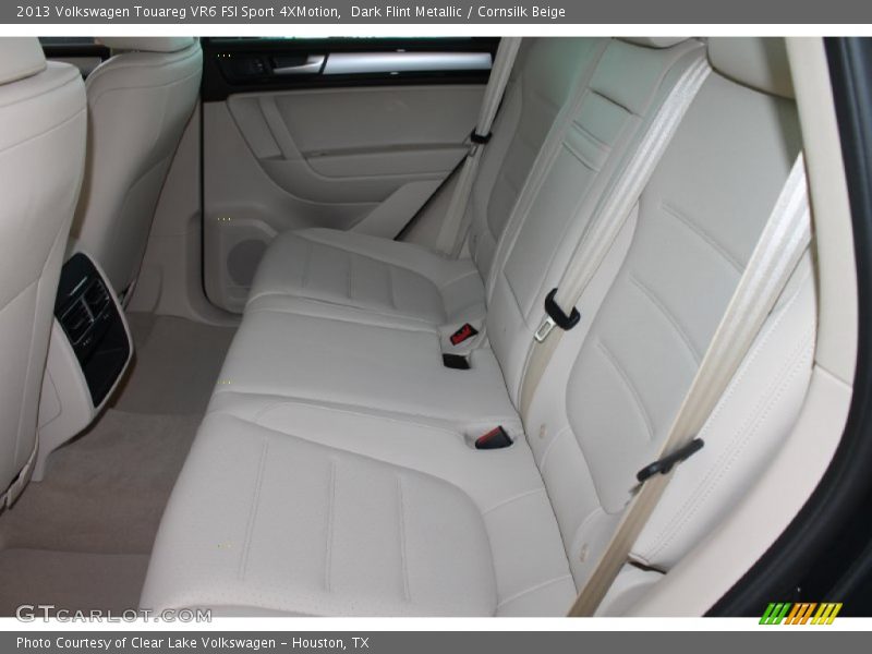 Dark Flint Metallic / Cornsilk Beige 2013 Volkswagen Touareg VR6 FSI Sport 4XMotion