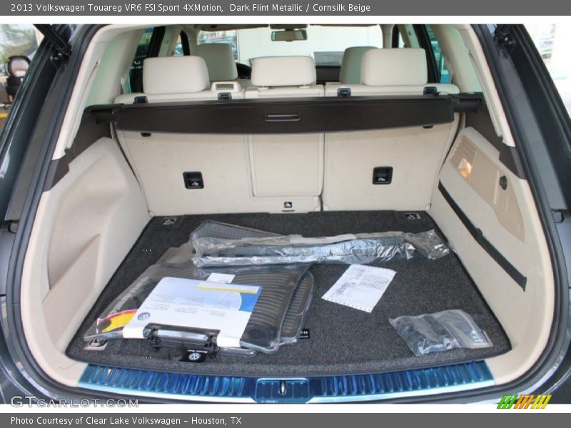 Dark Flint Metallic / Cornsilk Beige 2013 Volkswagen Touareg VR6 FSI Sport 4XMotion