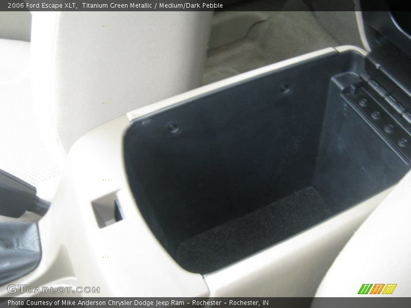 Titanium Green Metallic / Medium/Dark Pebble 2006 Ford Escape XLT