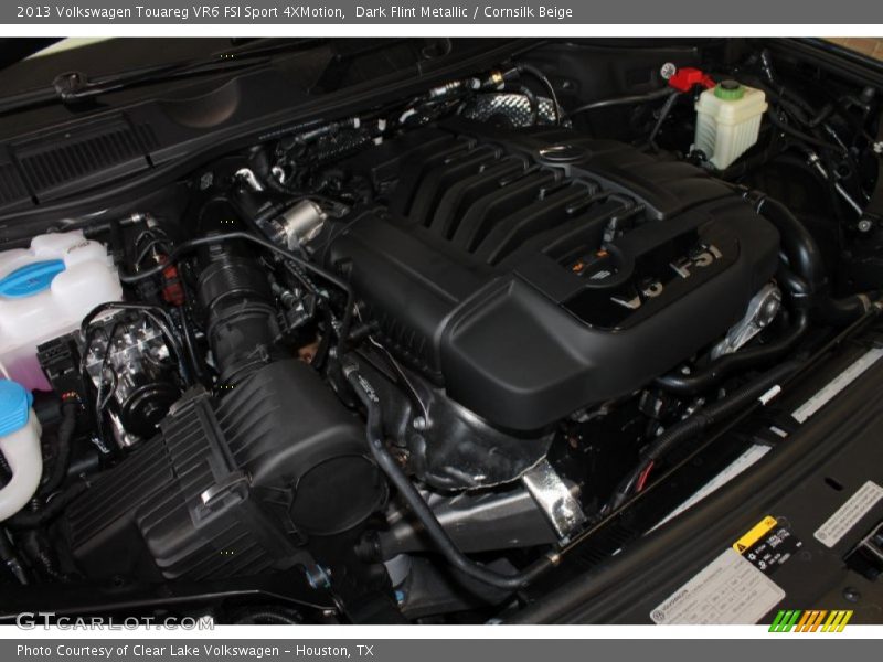 Dark Flint Metallic / Cornsilk Beige 2013 Volkswagen Touareg VR6 FSI Sport 4XMotion