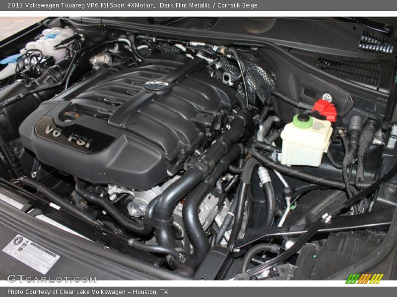 Dark Flint Metallic / Cornsilk Beige 2013 Volkswagen Touareg VR6 FSI Sport 4XMotion