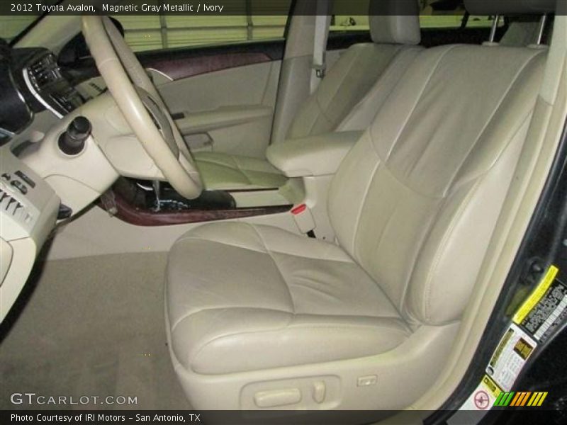 Magnetic Gray Metallic / Ivory 2012 Toyota Avalon