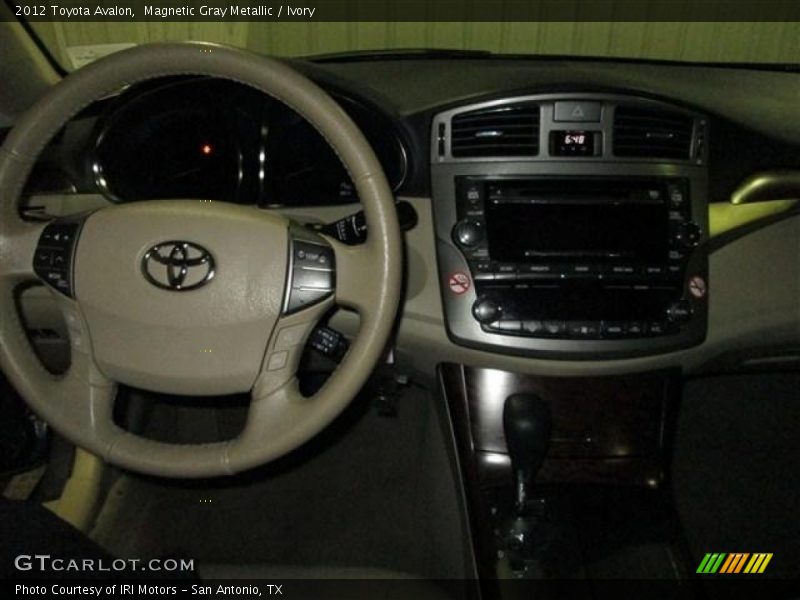 Magnetic Gray Metallic / Ivory 2012 Toyota Avalon