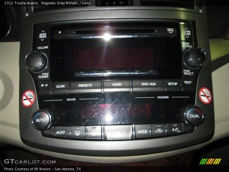 Magnetic Gray Metallic / Ivory 2012 Toyota Avalon