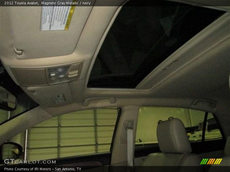 Magnetic Gray Metallic / Ivory 2012 Toyota Avalon