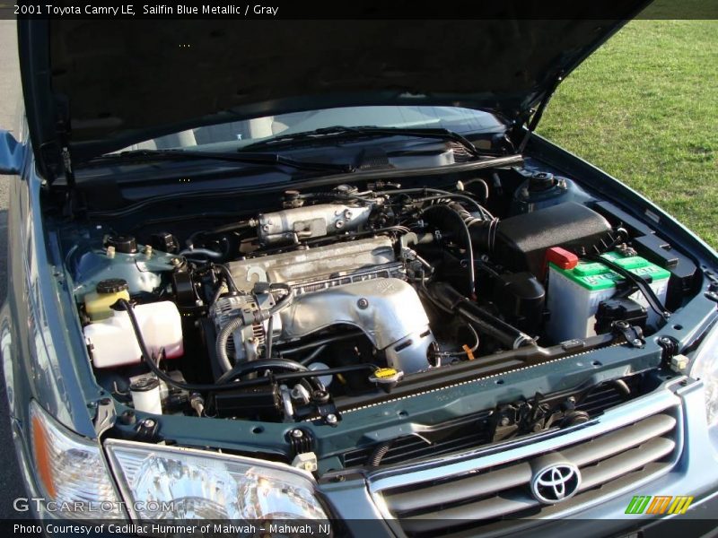 Sailfin Blue Metallic / Gray 2001 Toyota Camry LE