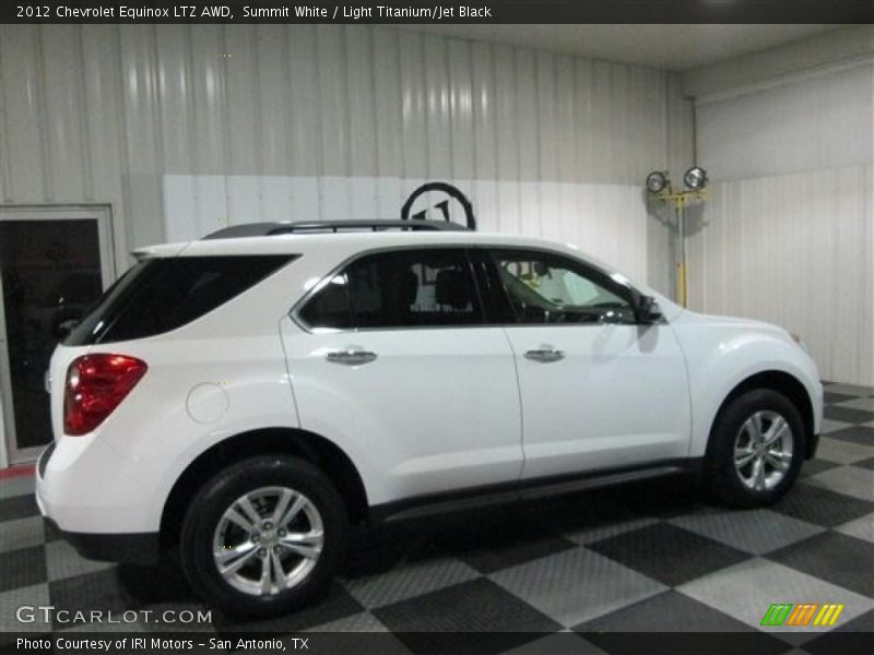 Summit White / Light Titanium/Jet Black 2012 Chevrolet Equinox LTZ AWD