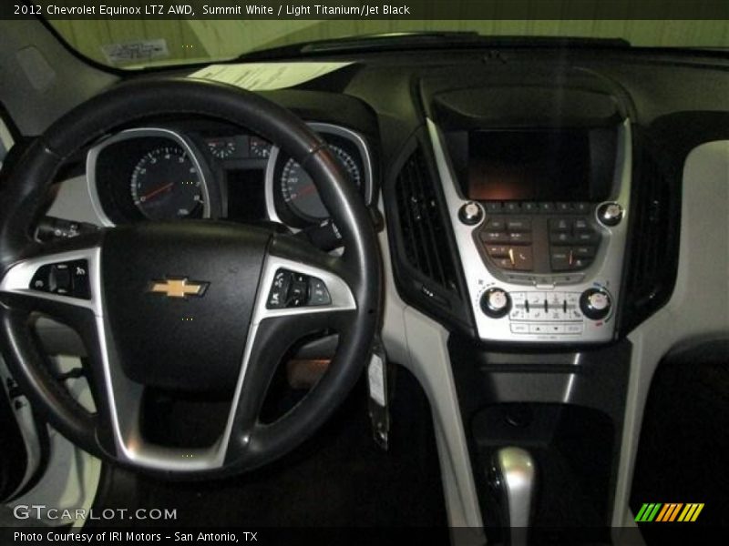 Summit White / Light Titanium/Jet Black 2012 Chevrolet Equinox LTZ AWD