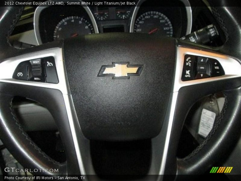 Summit White / Light Titanium/Jet Black 2012 Chevrolet Equinox LTZ AWD