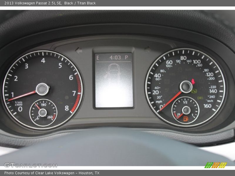 Black / Titan Black 2013 Volkswagen Passat 2.5L SE