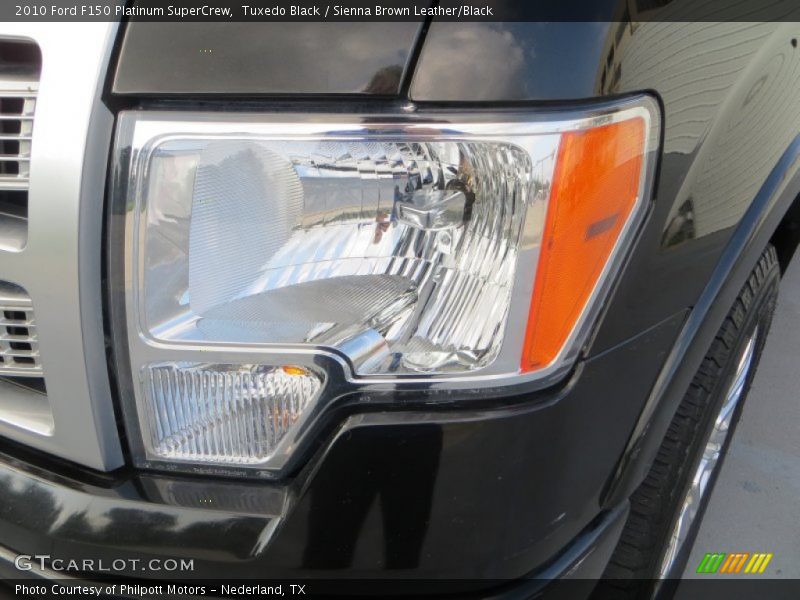 Tuxedo Black / Sienna Brown Leather/Black 2010 Ford F150 Platinum SuperCrew