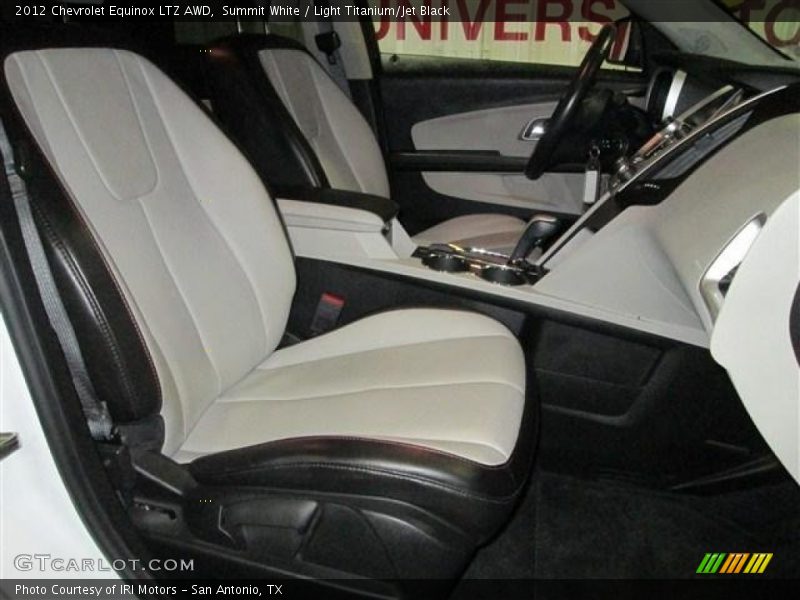 Summit White / Light Titanium/Jet Black 2012 Chevrolet Equinox LTZ AWD